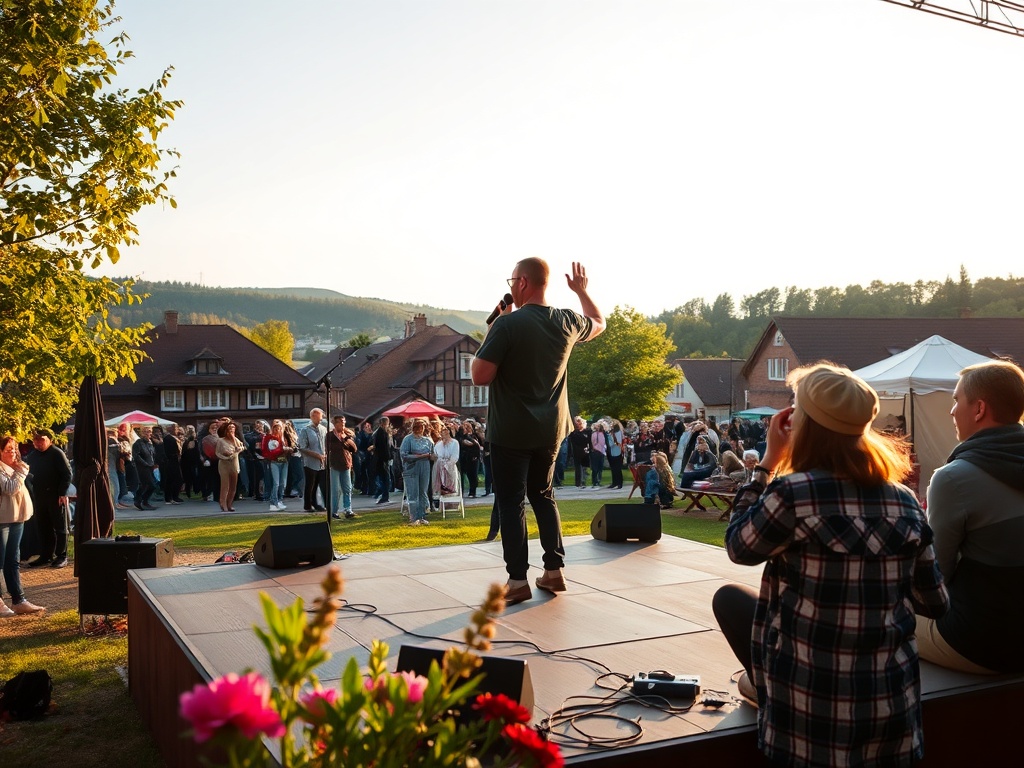 Grupa utalentowanych mieszkańców Jedliny-Zdroju odbiera stypendia kulturalne